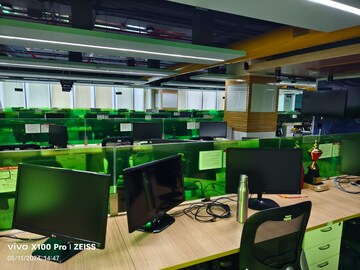 Team Area in  Office Space at Reliable Tech Park, Ttc Industrial Area – for Rent
