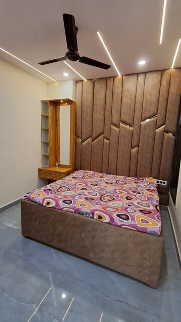 Bedroom in 3 BHK Builder Floor at Dwarka Mor – for Rent