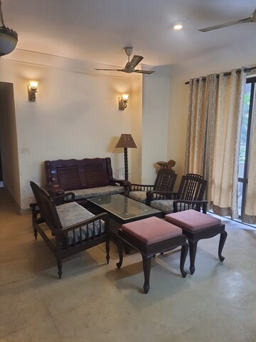 Living Room in 3 BHK Apartment at Parsvnath Green Ville, Sector 48 – for Rent