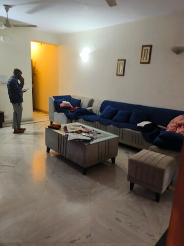 Living Room in 3 BHK Apartment at Parsvnath Green Ville, Sector 48 – for Rent
