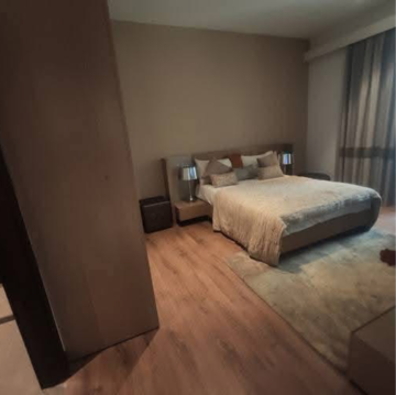Bedroom in 3 BHK Apartment at Godrej Meridien, Mohammad Heri Village – for Rent