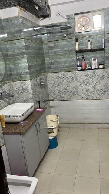 Bathroom in 3 BHK Apartment at Gaur City 2 - 11th Avenue, Sector 16c Greater Noida – for Sale