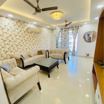 Living Room in 3.5 BHK Apartment at Sector 20 – for Rent