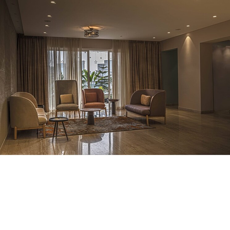 Living Room, kasturi-la-salette 2 Bedroom 1070 Sq.Ft. Apartment In Hadapsar Pune 8057611