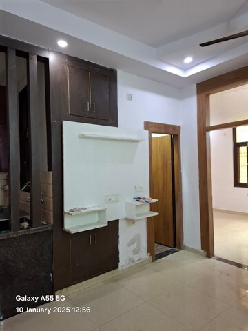 Kitchen in 3 BHK Builder Floor at Shakti Khand iv – for Sale