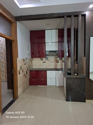 Kitchen in 3 BHK Builder Floor at Shakti Khand iv – for Sale