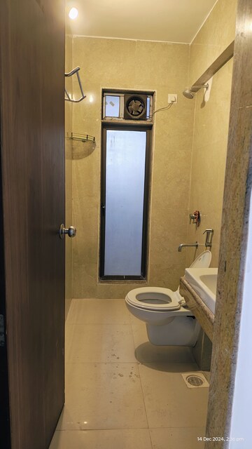 Bathroom in 3 BHK Apartment at HDIL Metropolis Residences, Andheri West – for Rent