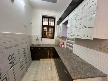 Kitchen in 3 BHK Builder Floor at Green Fields Colony – for Sale
