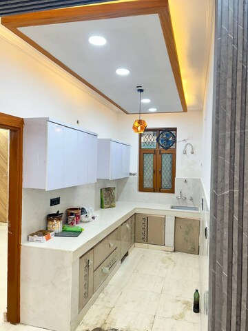 Kitchen in 3 BHK Builder Floor at Green Fields Colony – for Sale