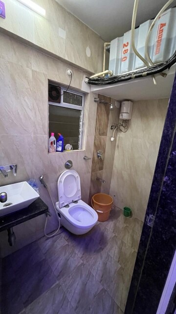 Bathroom in 2 BHK Apartment at Veena Serenity, Chembur – for Sale