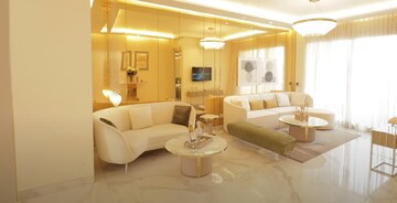 Living Room in 3 BHK Apartment at Smart World Orchard, Sector 61 – for Sale