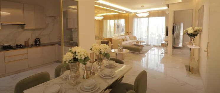 Kitchen, smart-world-orchard 3 Bedroom 1630 Sq.Ft. Apartment In Sector 61 Gurgaon 8057865