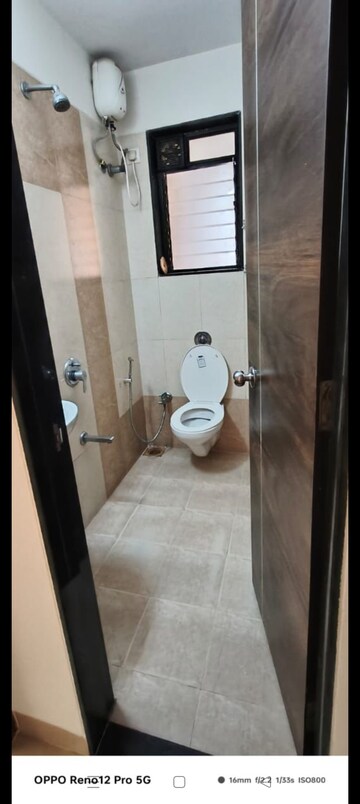 Bathroom in 1 BHK Apartment at Liberty Garden, Malad West – for Rent