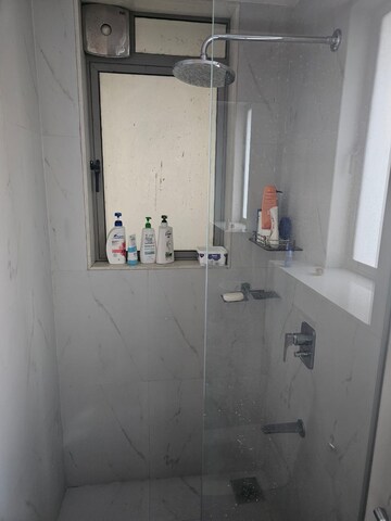 Bathroom in 2 BHK Apartment at Lodha Bel Air, Jogeshwari West – for Rent