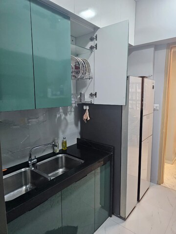 Bathroom in 2 BHK Apartment at Lodha Bel Air, Jogeshwari West – for Rent