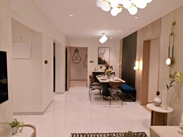 Living Room in 3 BHK Apartment at Lodha The Park, Worli – for Rent