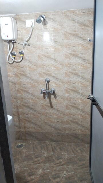 Bathroom in 1 BHK Apartment at Naigaon East – for Rent