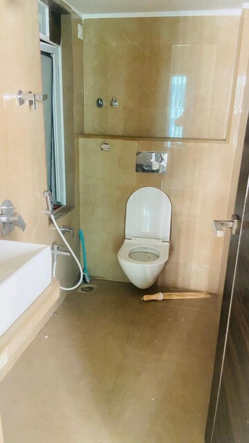Bathroom in 1 BHK Apartment at Shree Ramdev Ritu Heights, Mira Road – for Rent