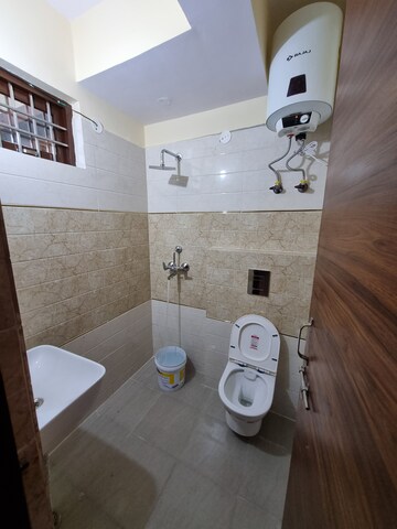 Bathroom in 1 BHK Builder Floor at Palam Vihar – for Rent