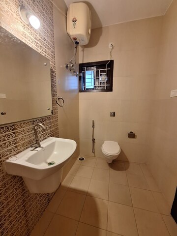 Bathroom in 3 BHK Apartment at Indiranagar – for Rent
