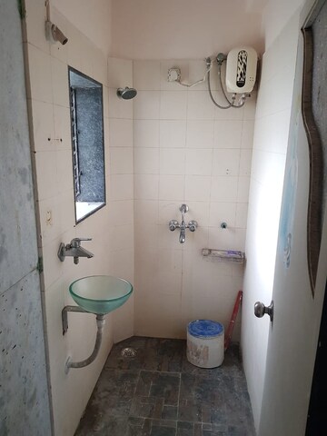 Bathroom in 1 BHK Apartment at Naupada – for Rent