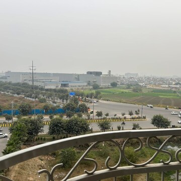 Balcony in 3 BHK Apartment at Supertech Crown Town, Sector 74 – for Rent
