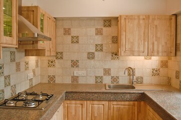 Kitchen in 3.5 BHK Apartment at Jor Bagh – for Rent