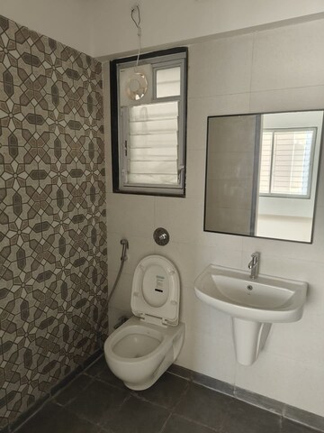 Bathroom in 1 BHK Apartment at Birla Vanya, Kalyan West – for Rent