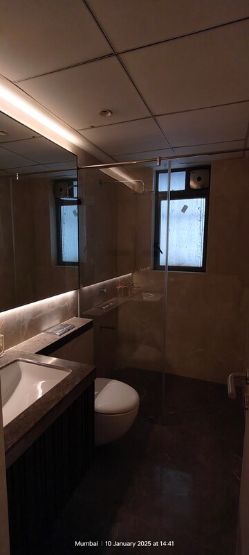 Bathroom in 3 BHK Apartment at Kalpataru Elitus, Mulund West – for Sale