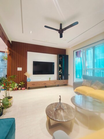 Living Room in 3 BHK Builder Floor at Ocus Quantum, Sector 51 – for Rent