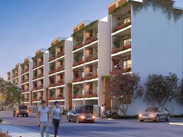 2.5 BHK Builder Floor – Exterior View View at Central Park Cerise Suites, Sohna Sector 33 - for Rent