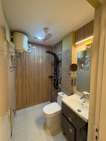 Bathroom in 3 BHK Builder Floor at Sushant Lok 3, Sector 57 – for Sale