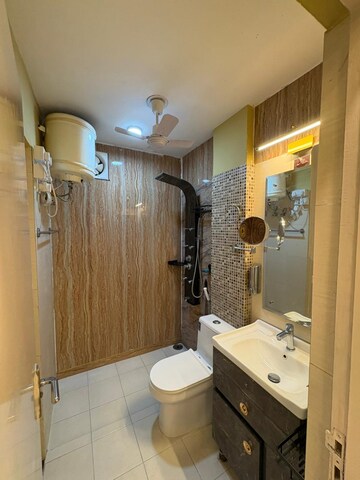 Bathroom in 3 BHK Builder Floor at Sushant Lok 3, Sector 57 – for Sale