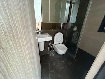 Bathroom in 3 BHK Apartment at Lodha The Park, Worli – for Rent