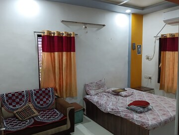 Bedroom in 2 BHK Apartment at Dharmadev Swaminarayan Park 4, Vasna – for Rent
