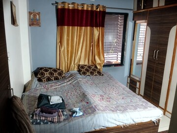 Bedroom in 2 BHK Apartment at Dharmadev Swaminarayan Park 4, Vasna – for Rent