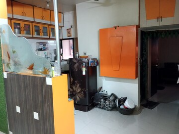 Living Room in 2 BHK Apartment at Dharmadev Swaminarayan Park 4, Vasna – for Rent