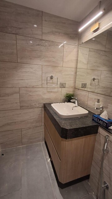 Bathroom in 4 BHK Apartment at Rustomjee Crown, Prabhadevi – for Rent