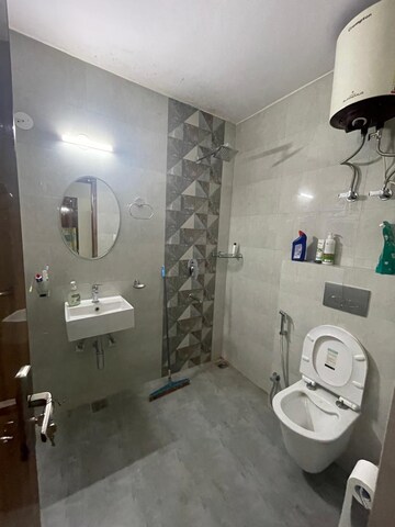 Bathroom in 3 BHK Apartment at Vasant Kunj – for Rent