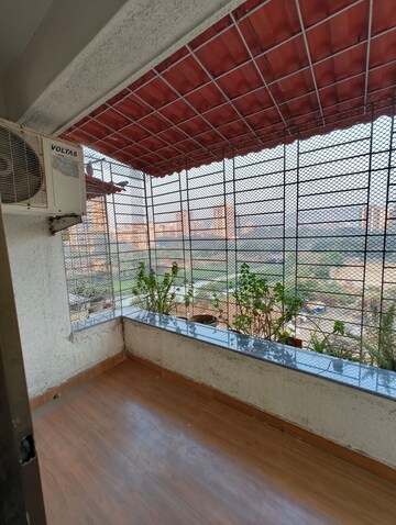 Balcony in 3 BHK Apartment at Asian Galaxy, Kharghar – for Rent