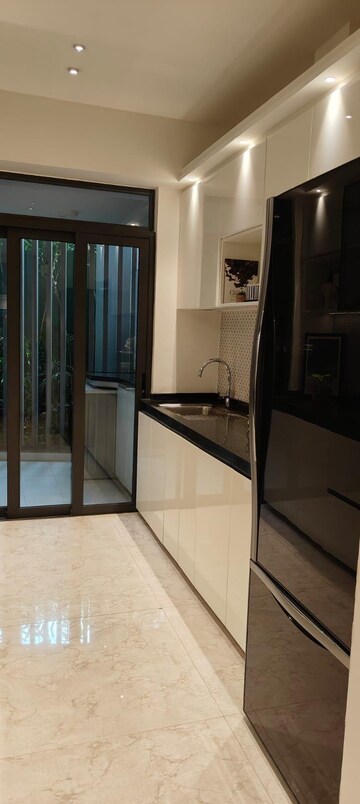Kitchen in 3 BHK Apartment at Indiabulls Blu, Worli – for Rent