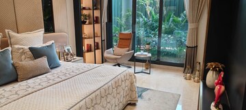Bedroom in 3 BHK Apartment at Indiabulls Blu, Worli – for Rent