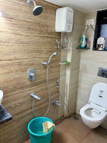Bathroom in 3 BHK Apartment at Leena  Bhairav Residency, Mira Road – for Sale