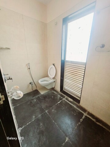 Bathroom in 2 BHK Apartment at Sanghvi Arham Arcade, Kharghar – for Rent