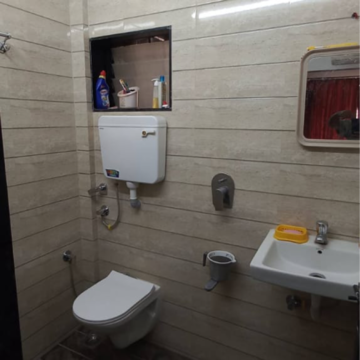 Bathroom in 5 BHK Apartment at Hari Om Heritage, Kharghar Sector 21 – for Rent