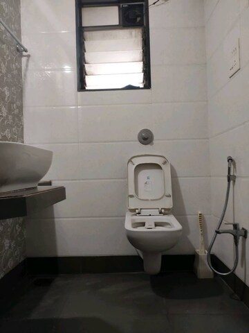 Bathroom in 3 BHK Apartment at Varsha Balaji Heritage, Kharghar Sector 10 – for Rent