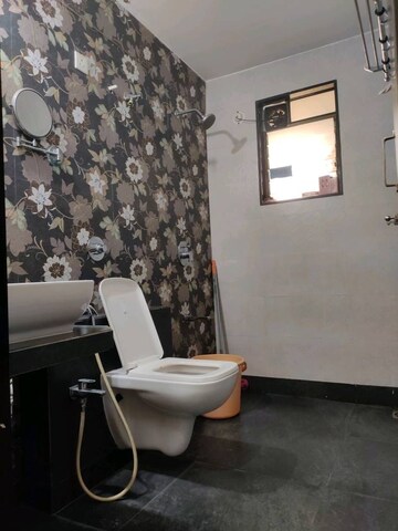 Bathroom in 3 BHK Apartment at Varsha Balaji Heritage, Kharghar Sector 10 – for Rent