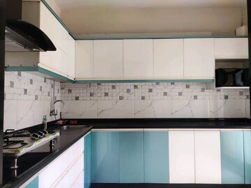 Kitchen in 3 BHK Apartment at Varsha Balaji Heritage, Kharghar Sector 10 – for Rent