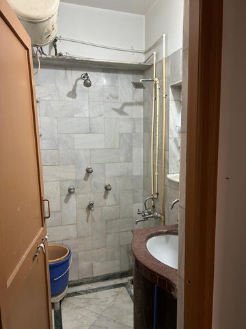 Bathroom in 1 BHK Apartment at Anand Park Koregaon, Koregaon Park – for Rent