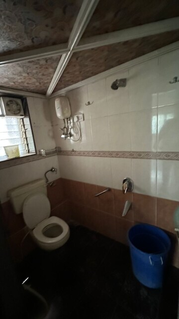 Bathroom in 2 BHK Apartment at Crescent Apartment Marol, Marol – for Rent